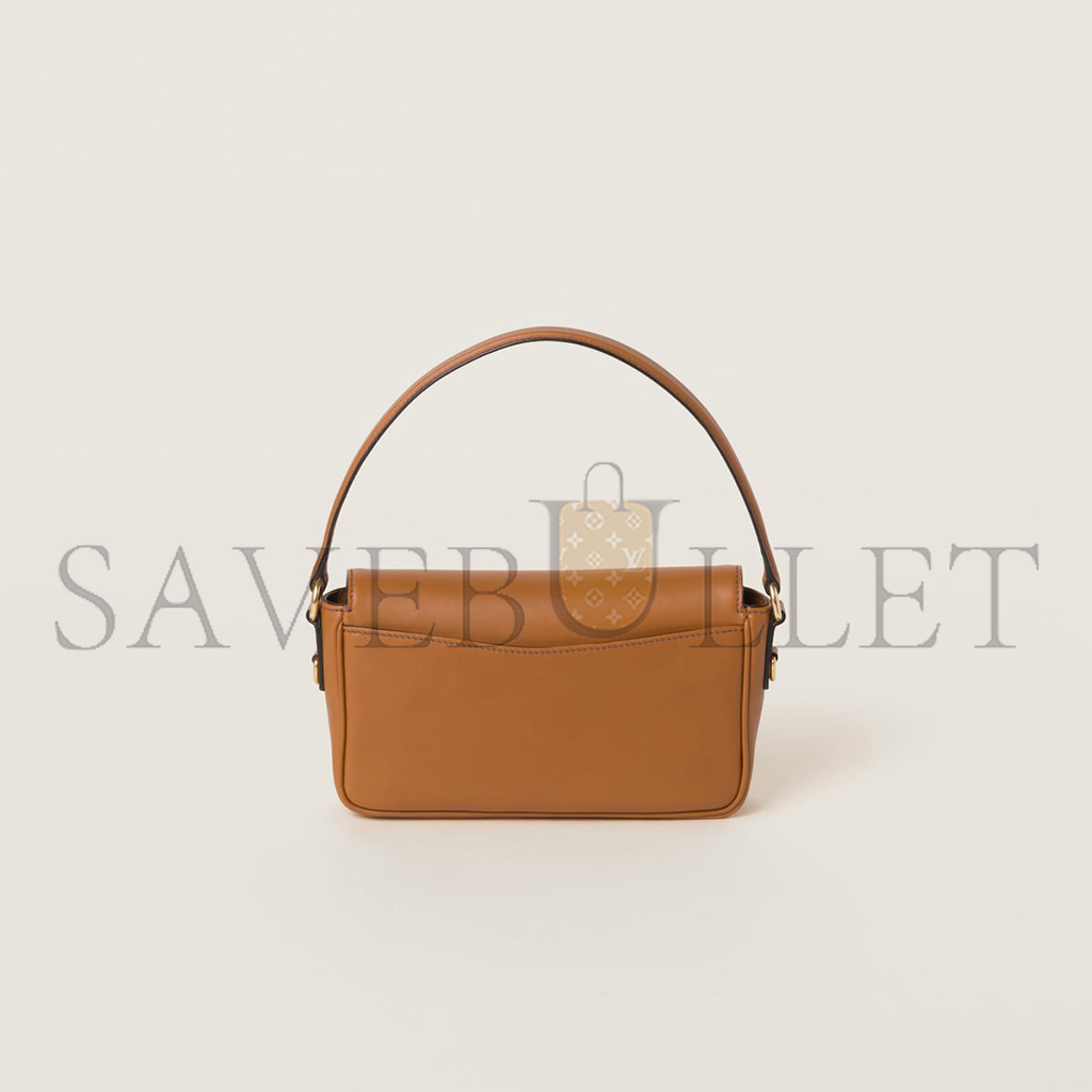 MIU MIU PENNY LEATHER BAG 5BD270 (23*13.5*5cm)